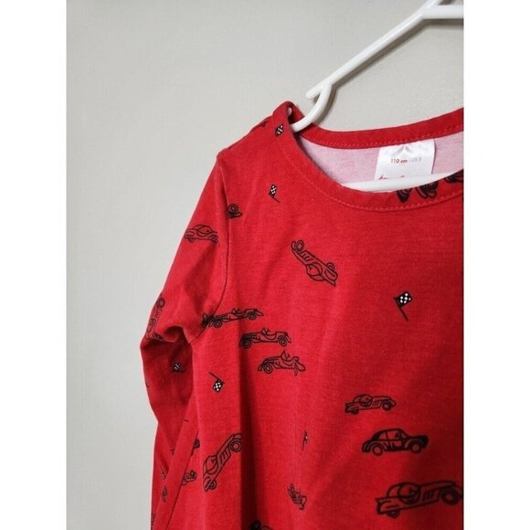 HANNA ANDERSSON Red Car Dress - Picture 4 of 5